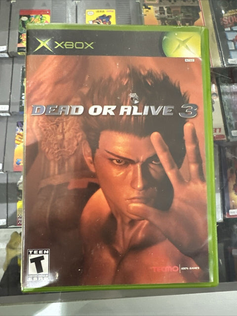 Dead or Alive 3 - Black Label (Microsoft Original Xbox) CIB Complete Tested!