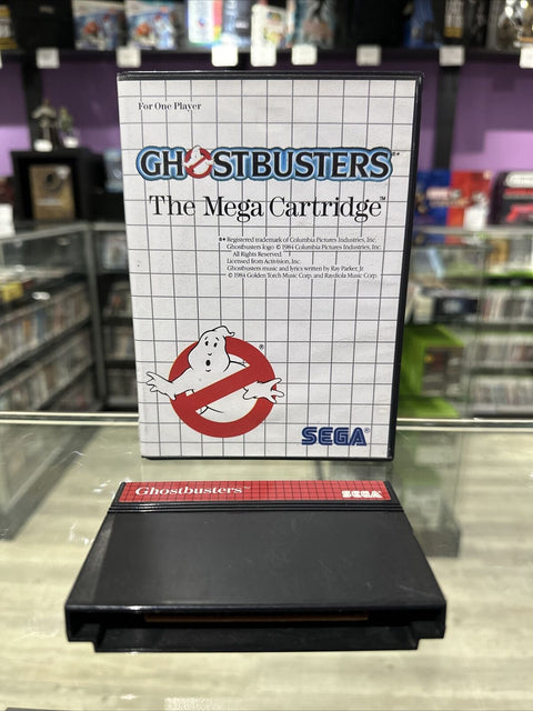 Ghostbusters (Sega Master System, 1987) SMS Tested!