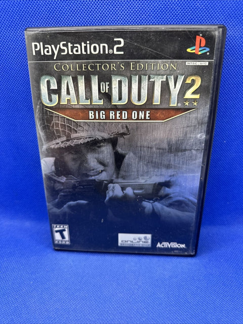 Call of Duty 2: Big Red One Collector's Edition (Sony PlayStation 2, PS2) Tested