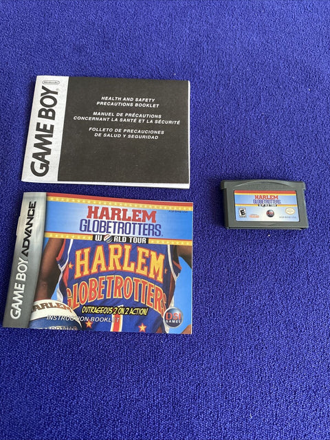 Harlem Globetrotters World Tour (Nintendo Game Boy Advance, 2006) GBA Complete