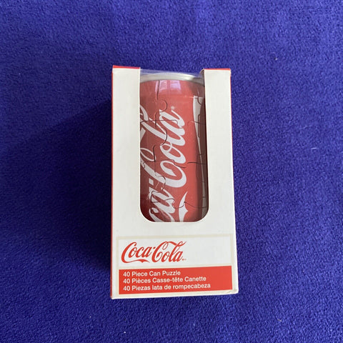 Coca-Cola Coke 3D Can Jigsaw - Incredipuzzle Coke 40 Piece In Packaging