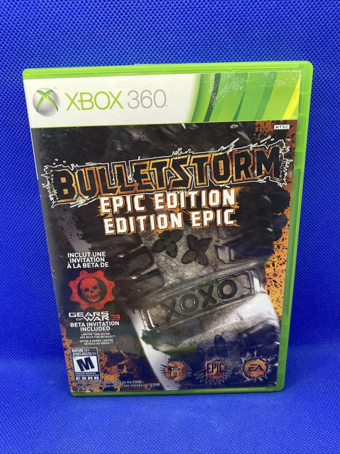 Bulletstorm -- Epic Edition (Microsoft Xbox 360, 2011) CIB Complete - Tested!