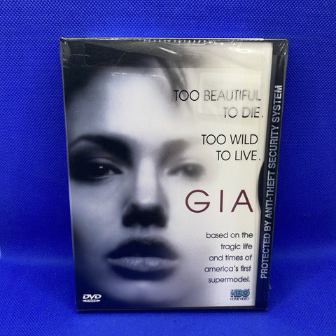 Gia (DVD, 2000) NEW! HBO Supermodel Angelina Jolie - Factory Sealed!