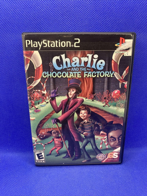 Charlie and the Chocolate Factory (Sony PlayStation 2, 2005) PS2 Tested!