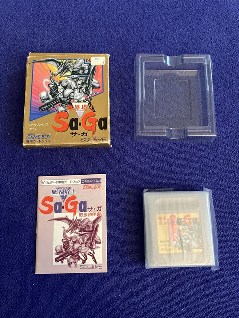 Makai Toushi Saga (Nintendo Game Boy GB) Japan Import Complete NTSC-J