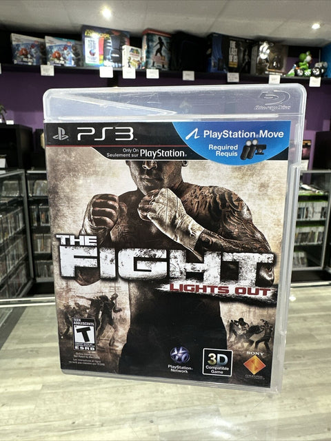 The Fight: Lights Out (Sony PlayStation 3, 2010) PS3 CIB Complete Tested!