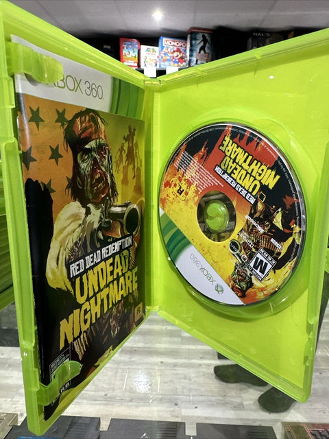 Red Dead Redemption: Undead Nightmare (Microsoft Xbox 360, 2010) Complete