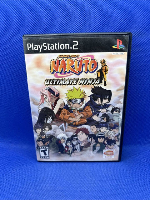 Naruto: Ultimate Ninja (Sony PlayStation 2, 2006) PS2 CIB Complete Tested!