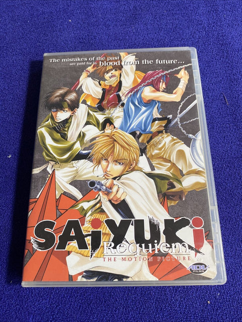 Saiyuki: Requiem The Motion Picture (DVD, 2005) Region 1 Anime