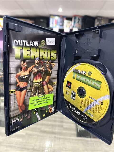 Outlaw Tennis (Sony PlayStation 2, 2005) PS2 CIB Complete Tested!