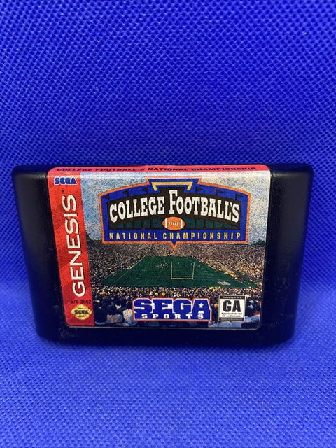 College Football's National Championship (Sega Genesis, 1994) Authentic - Tested