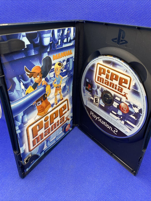 Pipe Mania (Sony PlayStation 2, 2008) PS2 CIB Complete Tested!