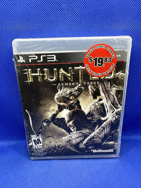 NEW! Hunted The Demon's Forge (Sony PlayStation 3, 2011 PS3) Factory Sealed!