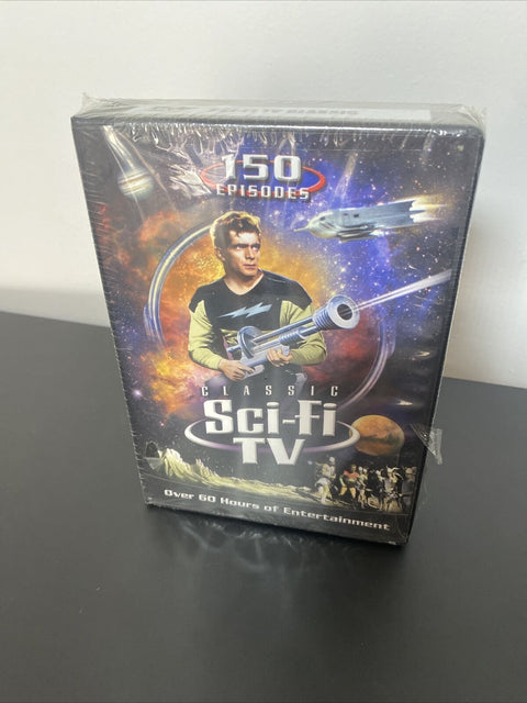 NEW! Classic Sci-Fi TV - 150 Episodes (DVD, 2009 12-Disc Set) Factory Sealed!