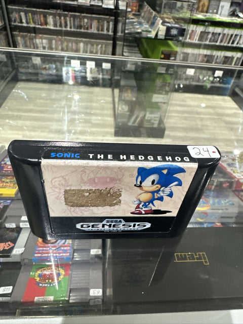 Sonic the Hedgehog (Sega Genesis, 1991) Authentic Tested!