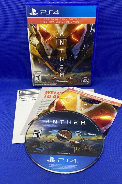 Anthem Legion of Dawn Edition (Sony PlayStation 4, PS4) CIB Complete - Tested!