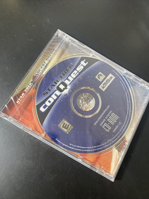 Star Trek Conquest Online (PC, 2000) Open Big Box, Game NEW + SEALED!