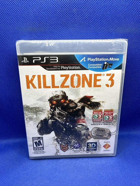 NEW! Killzone 3 Black Label (Sony PlayStation 3, 2011) PS3 Factory Sealed!