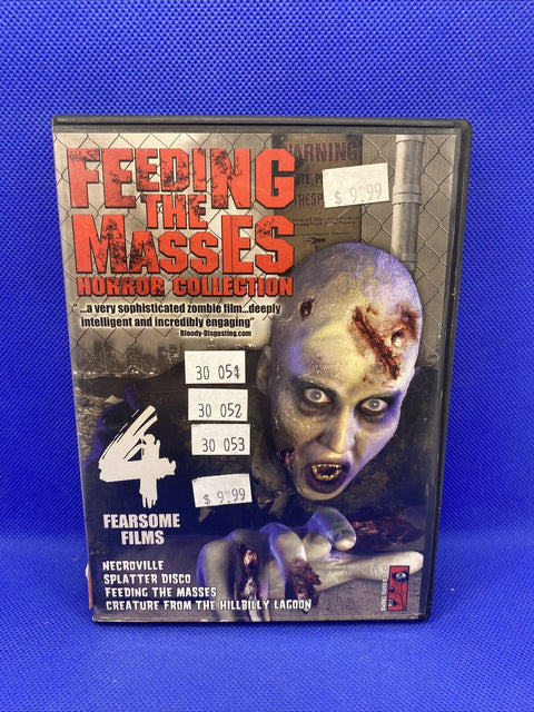 Feeding the Masses Horror Collection: 4 Fearsome Films (DVD, 2010, 4-Disc Set)