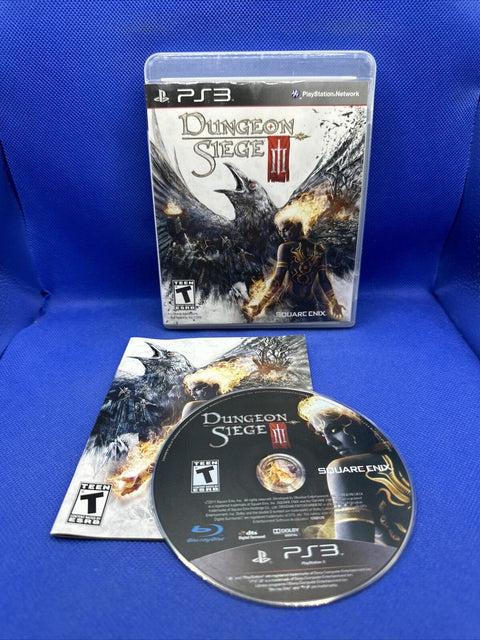 Dungeon Siege III (Sony PlayStation 3, 2011) PS3 Complete - Tested!