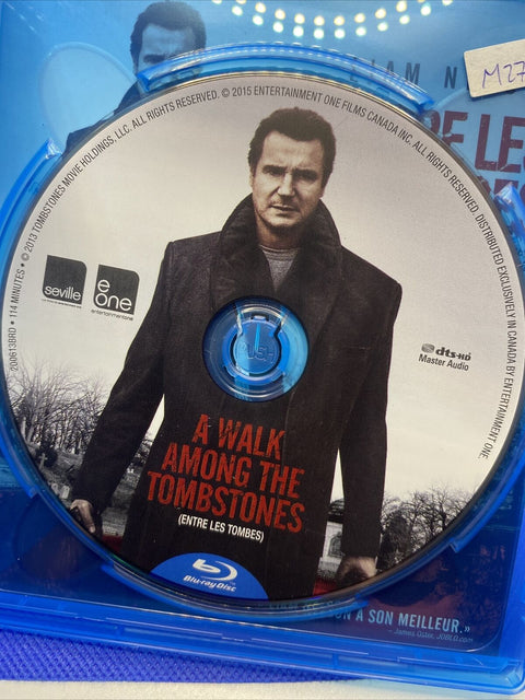 A Walk Among the Tombstones (Blu-ray Disc, Liam Neeson) w/ Slip Cover!