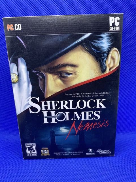 Sherlock Holmes: Nemesis (PC, 2008) CIB Complete Tested Working!