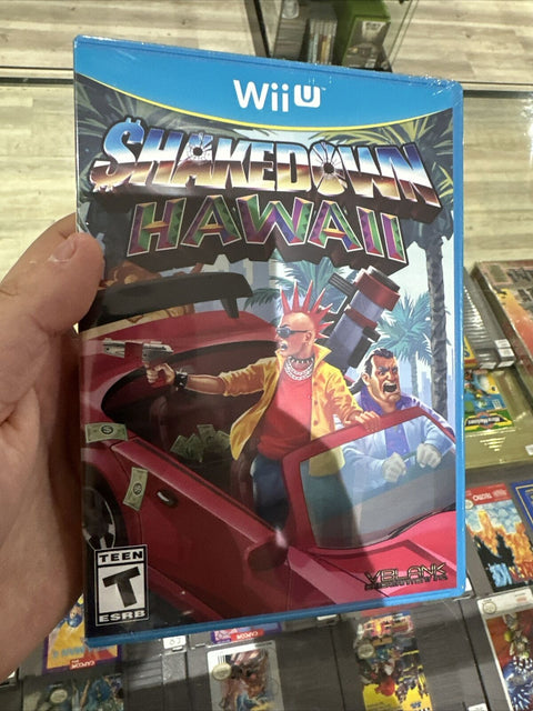 NEW! Shakedown Hawaii Special Nintendo Wii U 2019 - Factory Sealed!