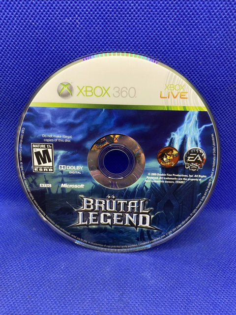 Brutal Legend (Microsoft Xbox 360, 2009) CIB Complete - Tested!