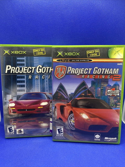 Project Gotham Racing 1 And 2 (Microsoft Original Xbox, 2001) Tested!