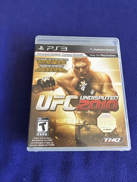 UFC Lot Undisputed 2009 2010 + Trainer (PlayStation 3, PS3) All Complete Tested!