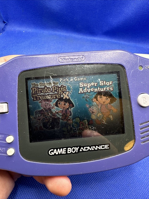 Dora the Explorer: Double Pack (Nintendo Game Boy Advance, GBA) Authentic