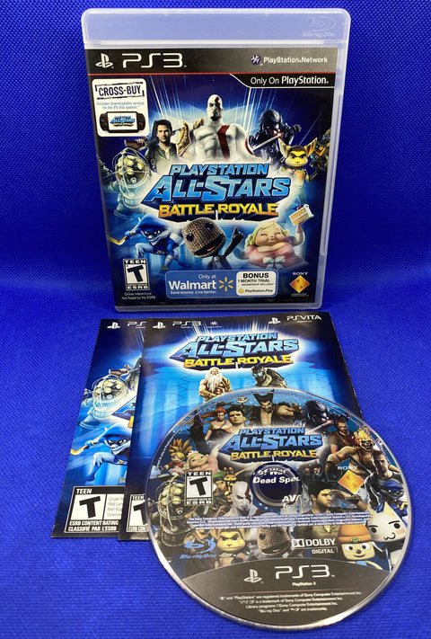 Playstation All-Stars Battle Royale - Walmart Variant (PS3, 2012) CIB Complete