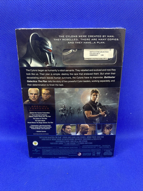 NEW! Battlestar Galactica: The Plan w/ Slip Cover (DVD, 2009) Factory Sealed!