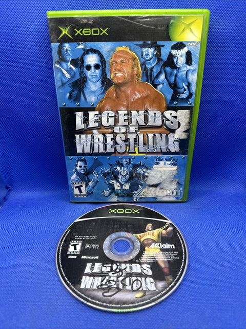 Legends of Wrestling (Microsoft Original Xbox, 2002) Tested!