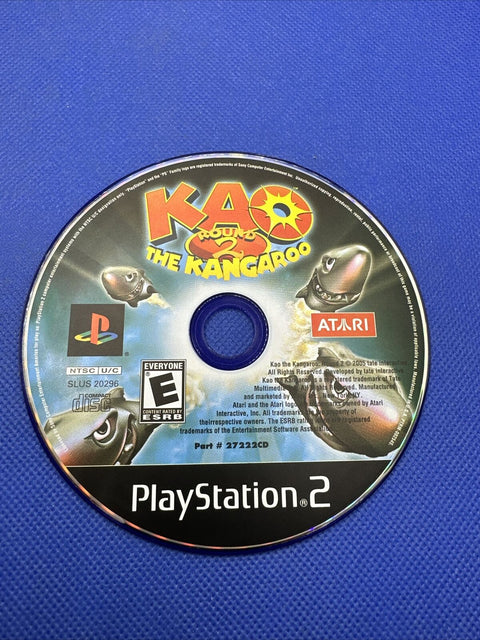 Kao the Kangaroo: Round 2 (Sony PlayStation 2, 2006) PS2 Complete - Tested!