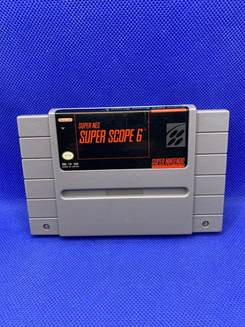 Super Scope 6 (Super Nintendo, 1992) SNES Authentic Cartridge Only - Tested!