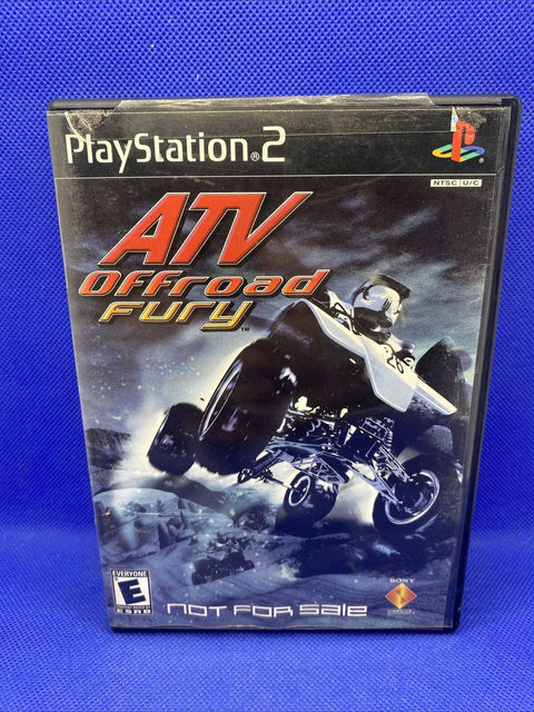 ATV Offroad Fury 1 + 2 Lot Black Label (PlayStation 2) PS2 CIB Complete Tested