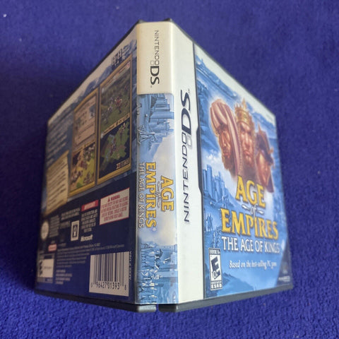 Age of Empires: The Age of Kings (Nintendo DS, 2006) NDS CIB Complete Tested!