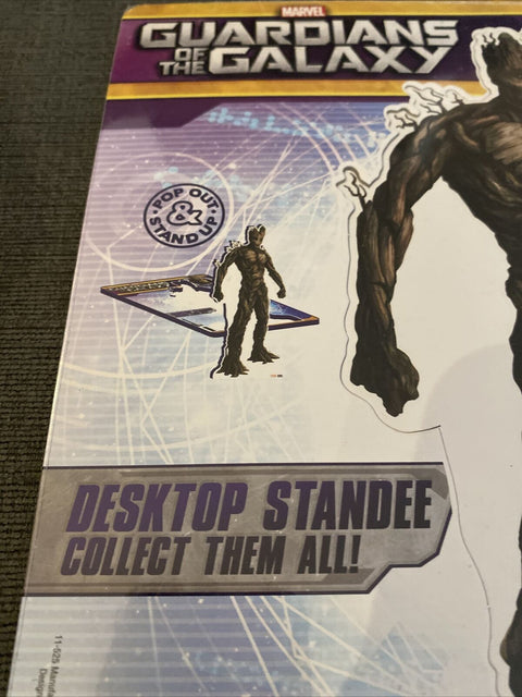 NEW! Marvel Guardians Of The Galaxy Desktop Standee - No. 2 Groot - Sealed!