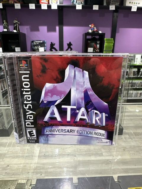 Atari Anniversary Edition Redux (Sony PlayStation 1, 2001) PS1 Complete Tested
