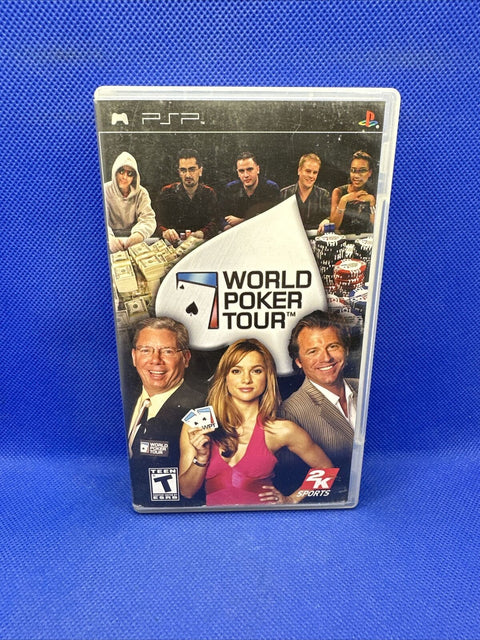 WORLD POKER TOUR - Sony PSP - CIB Complete - Tested!
