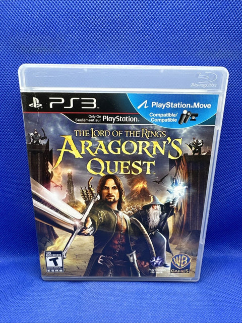 Lord of the Rings Aragorn's Quest (Sony PlayStation 3, PS3) Complete Tested!