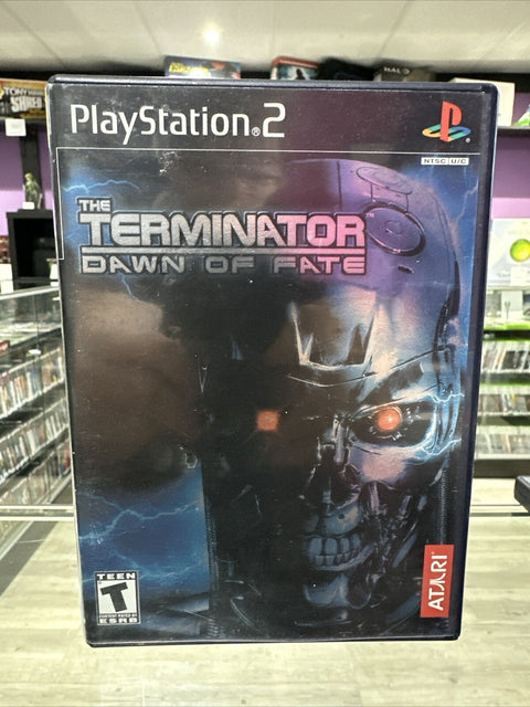 Terminator: Dawn of Fate (Sony PlayStation 2, 2002) PS2 CIB Complete Tested!