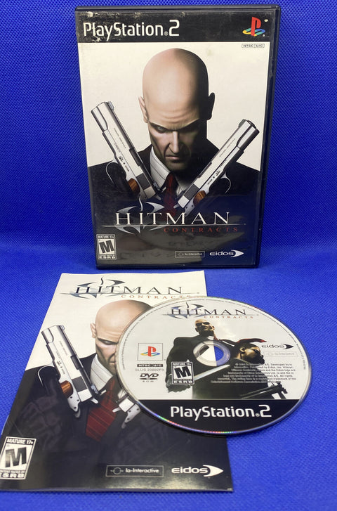 Hitman: Contracts (Sony PlayStation 2, 2004) PS2 CIB Complete Tested!