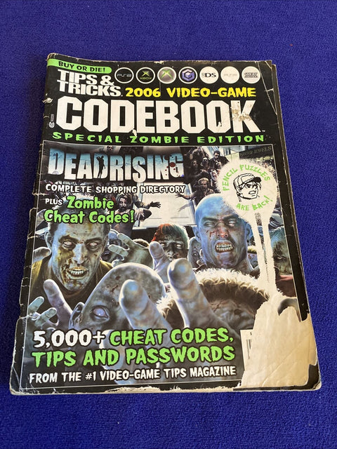 Tips & Tricks 2006 Video Game Codebook Special Zombie Edition Magazine