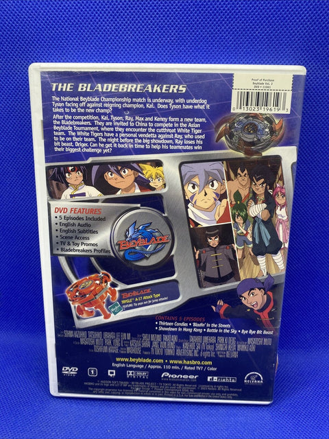 Beyblade - Vol. 2: National Championship Finals - Bladebreakers (DVD, 2003)