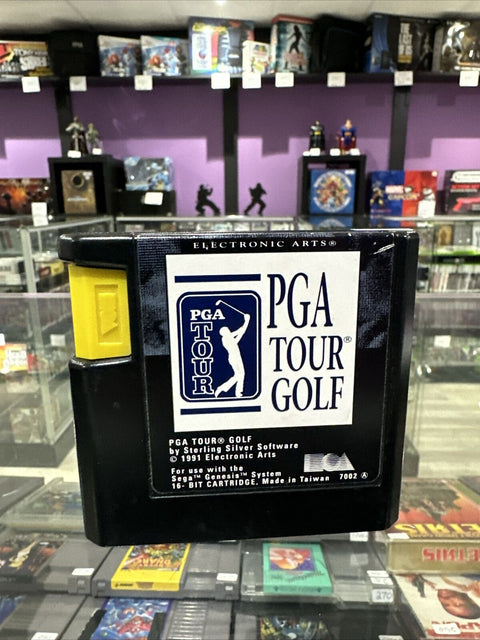 PGA Tour Golf (Sega Genesis, 1991) Authentic Cartridge Only - Tested!