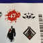 Hitman Agent 47 Promo Sticker Sheet - 13 Stickers - New!