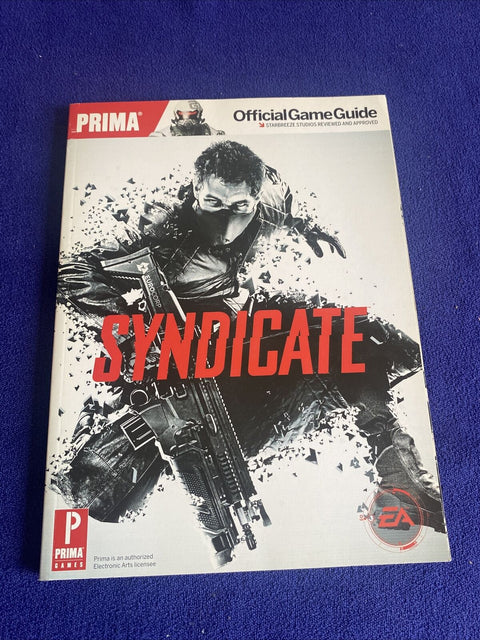 Syndicate : Prima Official Game Strategy Guide - Great Condition