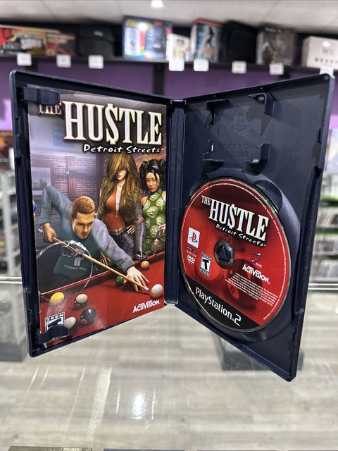 Hustle: Detroit Streets (Sony PlayStation 2, 2006) PS2 CIB Complete Tested!